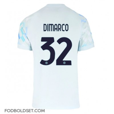 Inter Milan Federico Dimarco #32 Udebanetrøje 2025-26 Kortærmet Inter Milan Federico Dimarco #32 Udebanetrøje 2025-26 Kortærmet